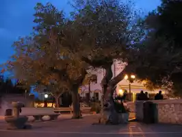 A popular square in Sperlunga