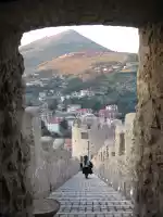 A view over the town from the castle