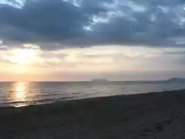 Sunset in Sperlunga