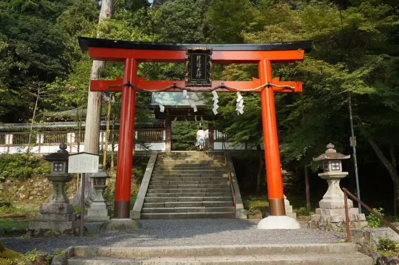 Gate to a Shinto shrine