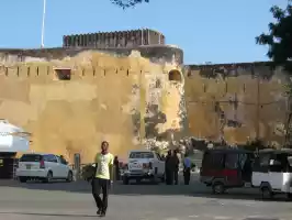 Fort Jesus was some kind of tourist sight in Mombasa