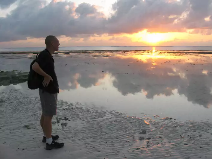 Sunrise in Diani Beach, Mombasa, Kenya