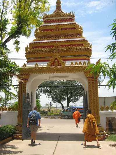 A temple gate