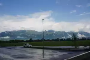 Surrounded by mountains