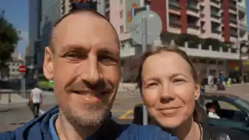 A warm and sunny day