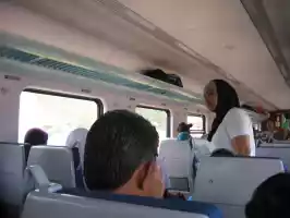 On the train from Beaufort to KK