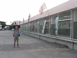 Tanjung Aru railway station in KK