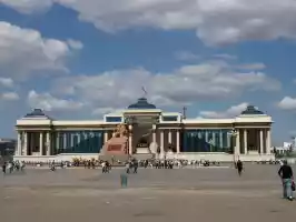 Some fancy building in Ulaanbaatar city centre Some fancy building in Ulaanbaatar city centre