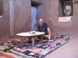 In a traditional Berber dwelling