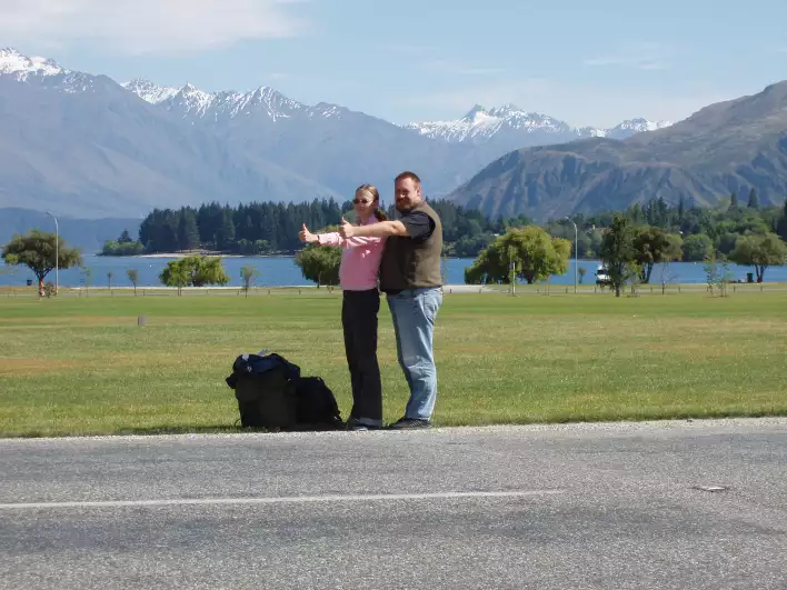 Hitch-hiking around New Zealand