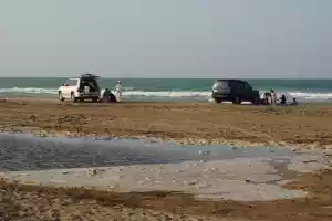 This is how the Omanis enjoy the beach