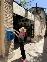 Uzbekistan, Samarkand mailing postcards