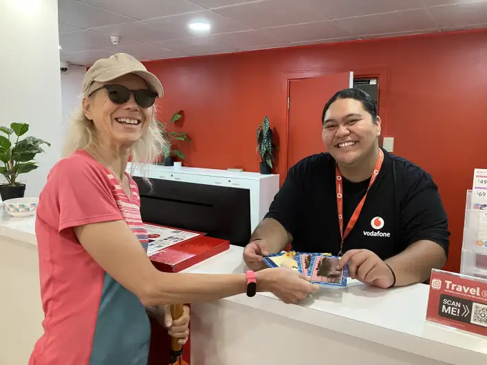 Cook Island, Raroronga post officer