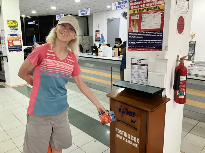 Fiji. Suva mailing postcards