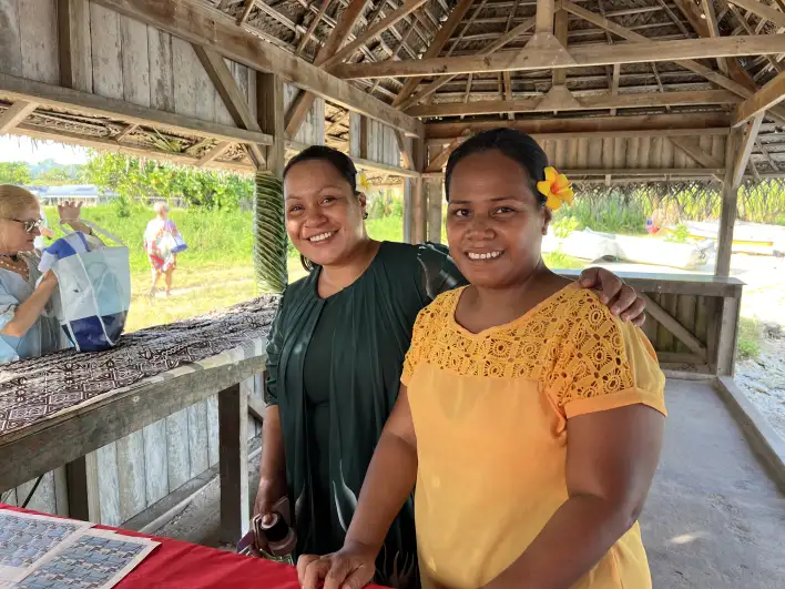 Kiribati post officers