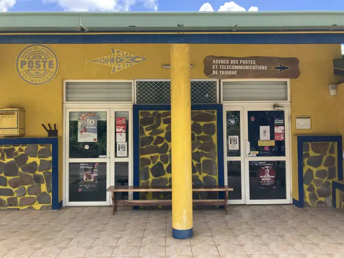 Marquesas Islands, Nuku Hiva, Taiohae post office