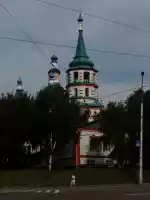 A church in Irkutsk