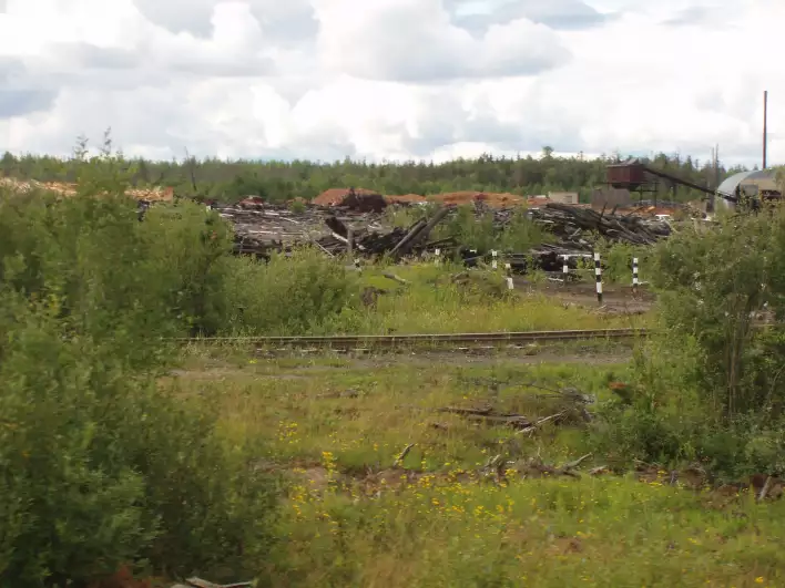 Russian villages are quite often a mess