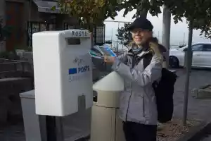 Mailing postcards for Finnish collectors