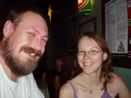 In an English pub In an English pub