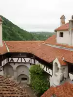 Bran castle in Bran, Romania