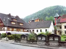 In the Alps in Tarvision, Italy