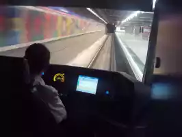 Madrid metro (subte) in Spain