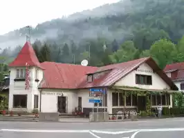 Our infamous hostel in Tarvision, Italy, which locks customers in at night (just think what happens in case of fire)