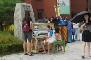 Outdoor pianos anyone can play Outdoor pianos anyone can play