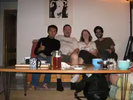 Ryo (on the left) and Pandelis (on the right) in Granada Ryo (on the left) and Pandelis (on the right) in Granada
