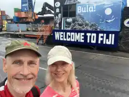 Arriving in Suva, Fiji Arriving in Suva, Fiji