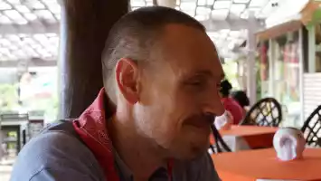 Santeri had a break from filming