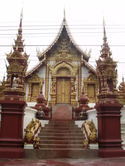 One of  the numerous Chiang Mai temples
