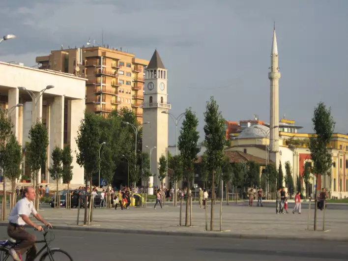 Tirana central square