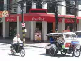 One of the many junk food joints