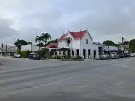 House with red roof House with red roof