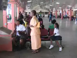 Taking a bus to Toco