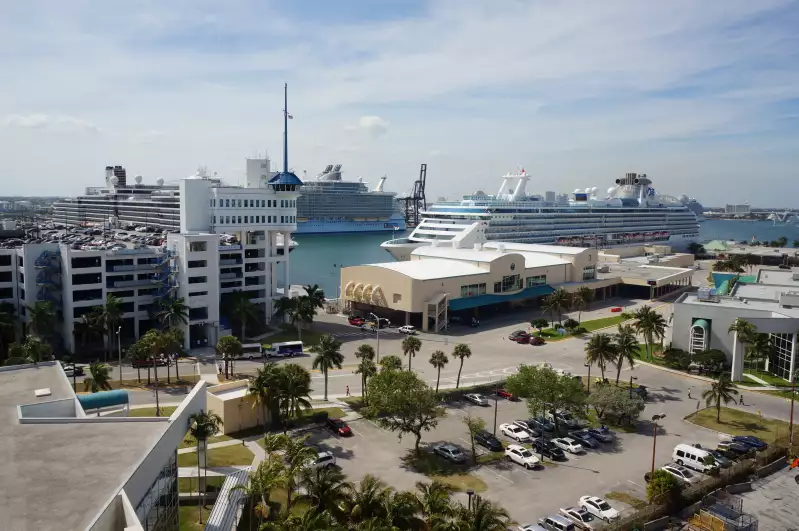Fort Lauderdale is a busy port