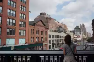 A view from High Line, New York