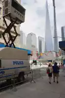 The police is watching the WTC site