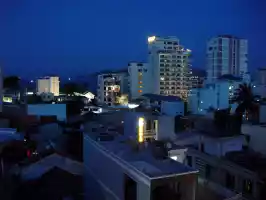 Evening falls in Nha Trang
