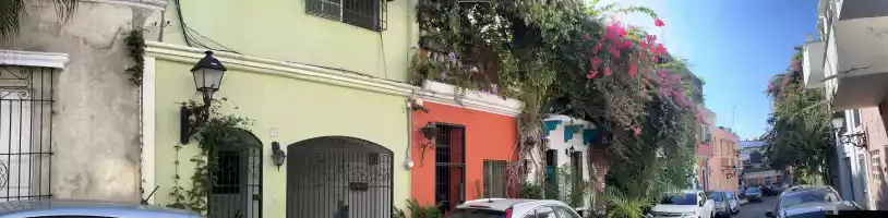 A street in Zona Colonial