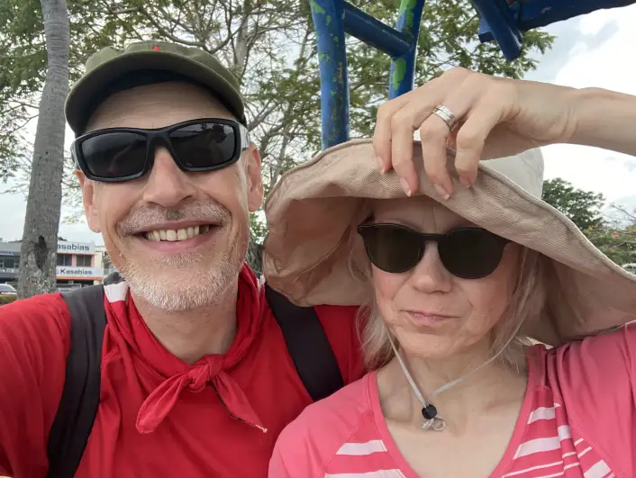 Still wearing wedding rings