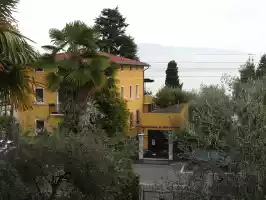 Lake Garda from our balcony